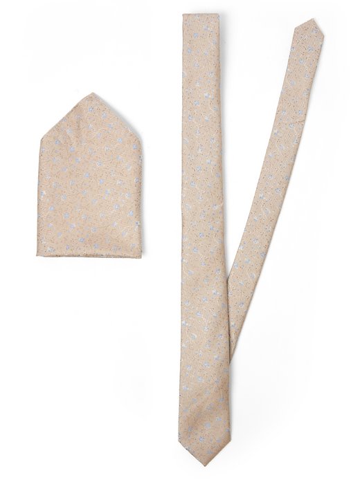 Herren Fliege mit Einstecktuch