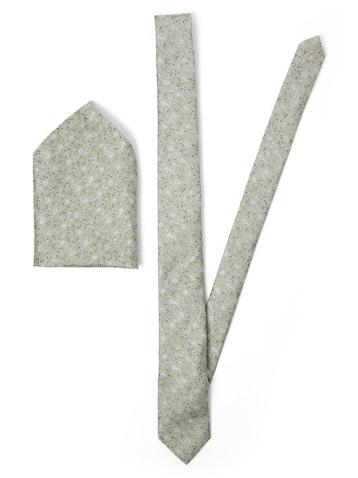 Herren Fliege mit Einstecktuch