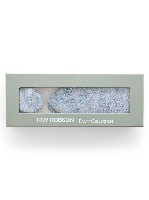 Herren Fliege mit Einstecktuch