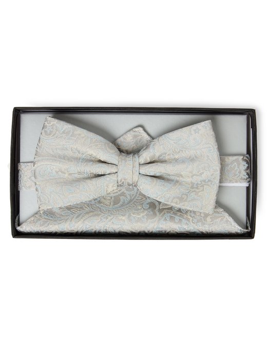 Herren Fliege mit Einstecktuch