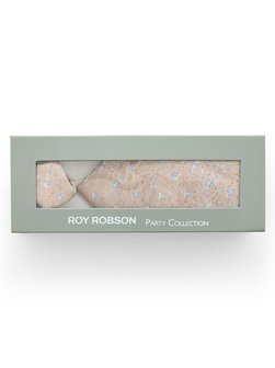 Herren Fliege mit Einstecktuch