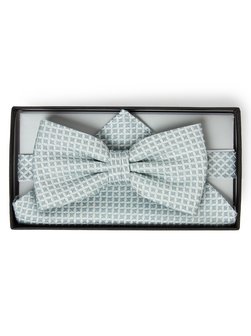 Herren Fliege mit Einstecktuch