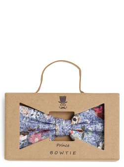 Artikelbild Herren Fliege mit Seiden-Anteil von Prince BOWTIE in blau mehrfarbig gemustert