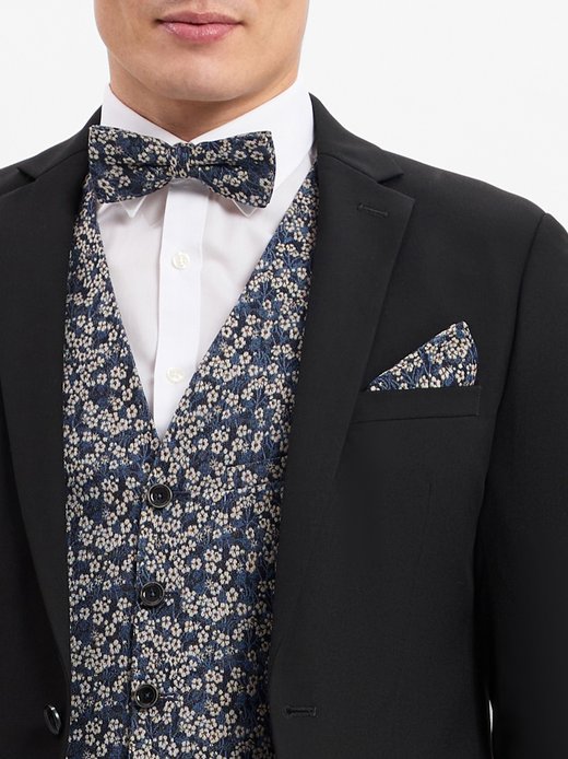 Herren Fliege und Einstecktuch