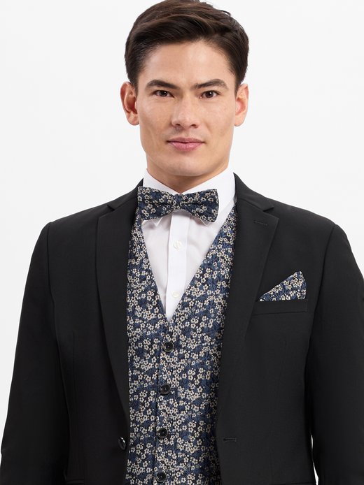 Herren Fliege und Einstecktuch