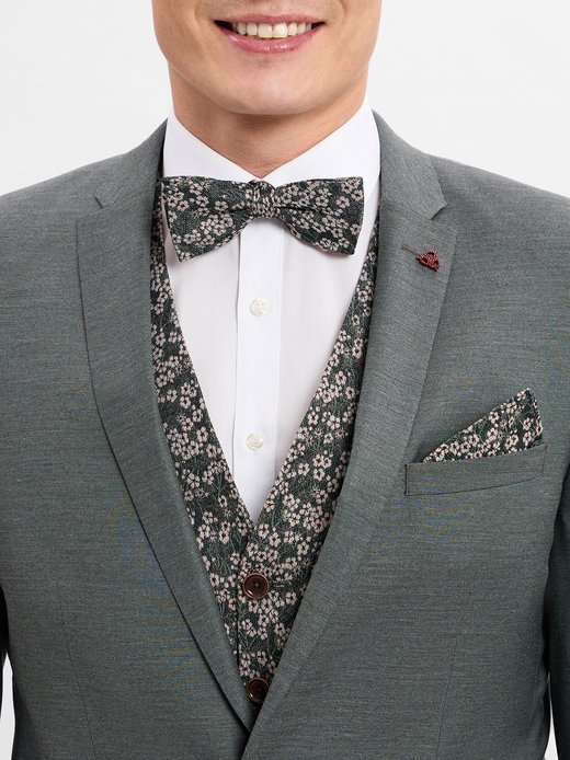 Herren Fliege und Einstecktuch