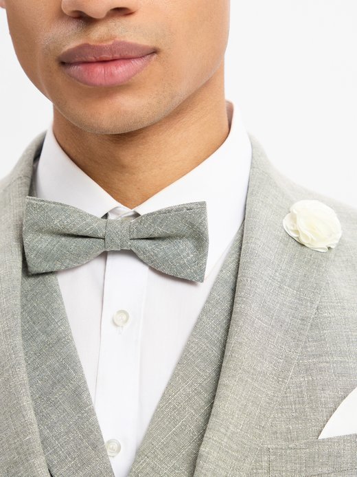 Herren Fliege und Einstecktuch