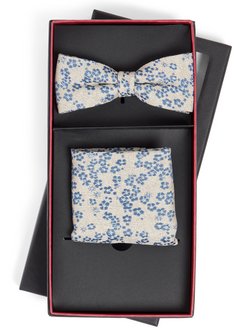 Herren Fliege und Einstecktuch