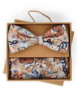 Herren Fliege und Einstecktuch