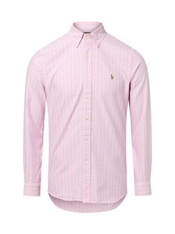 Artikelbild Herren Freizeithemd - Custom Fit von Polo Ralph Lauren in himbeer mehrfarbig gestreift