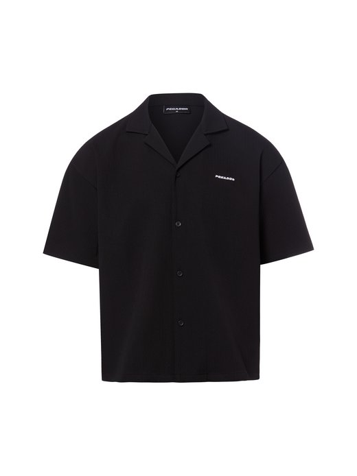 Herren Freizeithemd - Troy Plissee