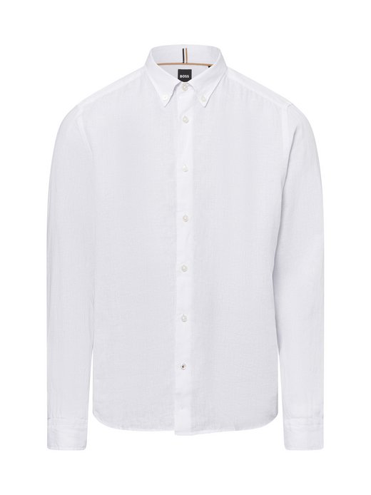 Herren Freizeithemd aus Leinen-Anteil - C-LIAM-S-BD-C1-243