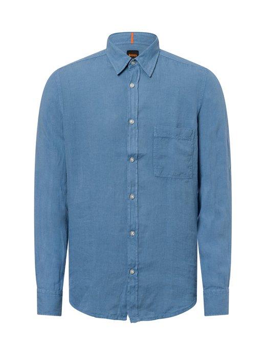 Herren Freizeithemd aus Leinen-Anteil - Relegant