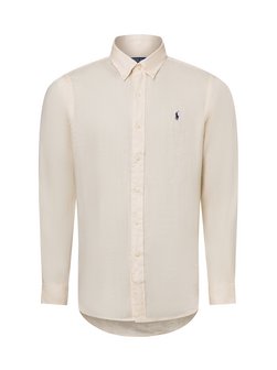 Artikelbild Herren Freizeithemd aus Leinen von Polo Ralph Lauren in beige uni