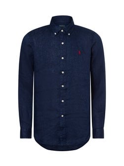 Artikelbild Herren Freizeithemd aus Leinen von Polo Ralph Lauren in marine uni