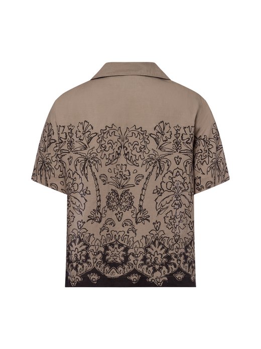 Herren Freizeithemd mit Leinen-Anteil - Espino