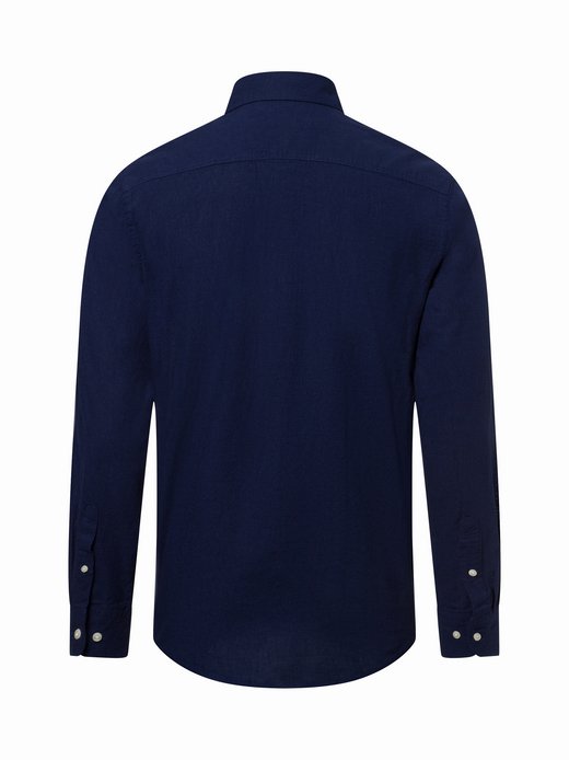 Herren Freizeithemd mit Leinen-Anteil