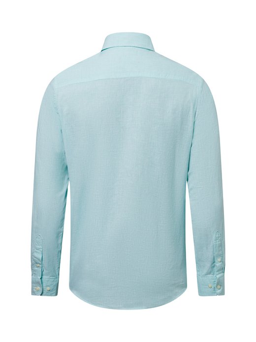 Herren Freizeithemd mit Leinen-Anteil