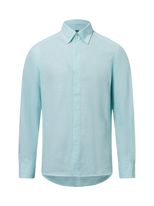 Herren Freizeithemd mit Leinen-Anteil