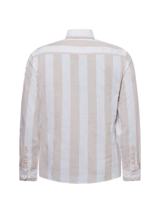 Herren Freizeithemd mit Leinen-Anteil