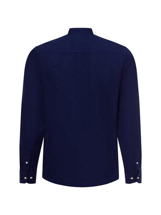 Herren Freizeithemd mit Leinen-Anteil