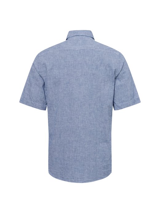 Herren Freizeithemd mit Leinen-Anteil