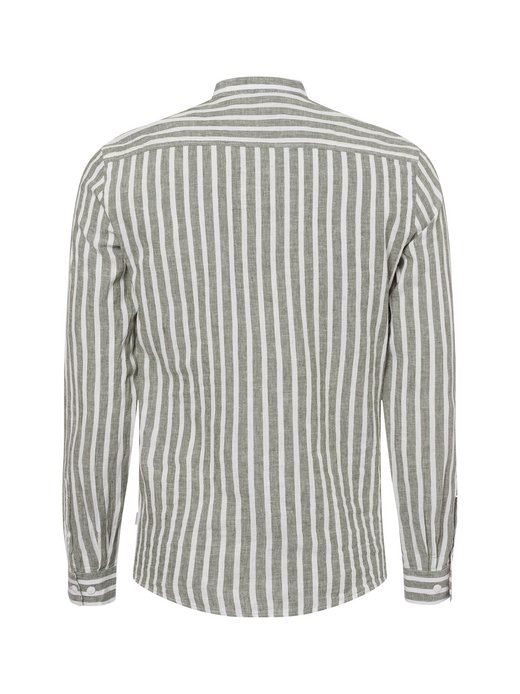 Herren Freizeithemd mit Leinen-Anteil