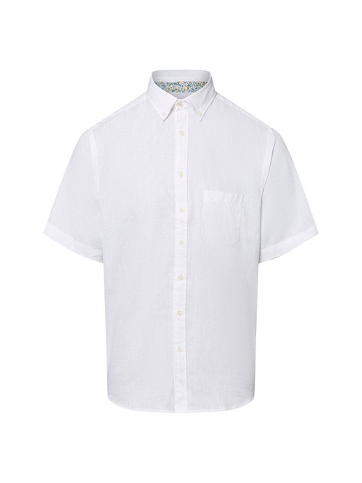 Herren Freizeithemd mit Leinen-Anteil