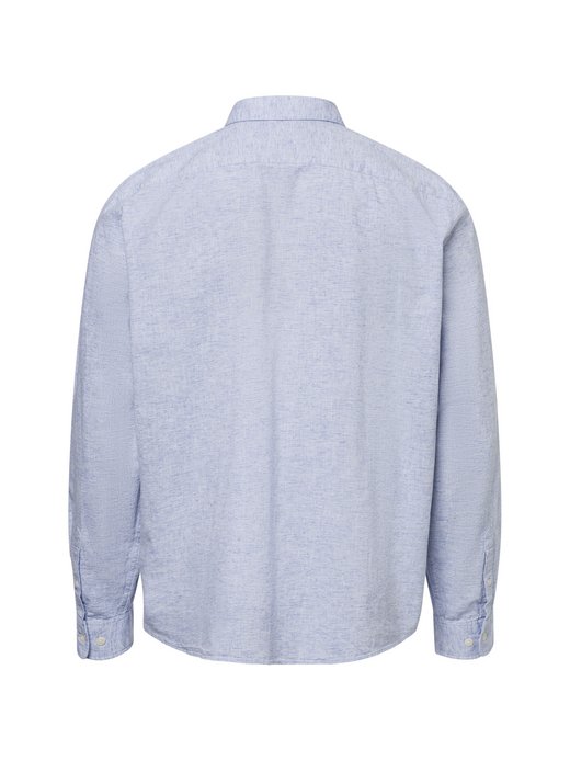 Herren Freizeithemd mit Leinen-Anteil