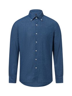 Herren Freizeithemd mit Leinen-Anteil