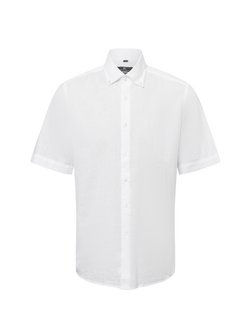 Herren Freizeithemd mit Leinen-Anteil