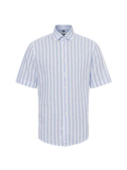 Herren Freizeithemd mit Leinen-Anteil