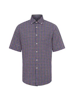 Herren Freizeithemd mit Leinen-Anteil