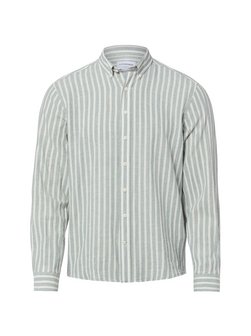 Herren Freizeithemd mit Leinen-Anteil