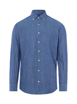 Herren Freizeithemd mit Leinen-Anteil