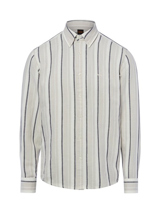 Herren Freizeithemd mit Leinen - Ricoplus