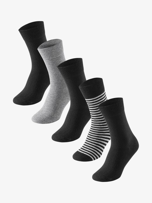 Herren Freizeitsocken  -  5er-Pack Cotton Fit