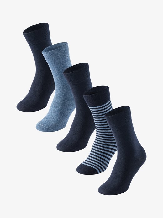Herren Freizeitsocken  -  5er-Pack Cotton Fit