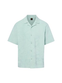 Herren Frottee-Kurzarmhemd - We_Flower