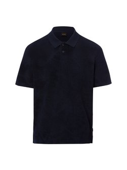 Herren Frottee-Poloshirt - Pe_Flower