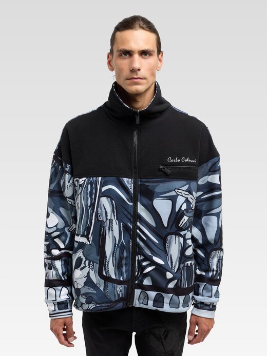 Herren Funktions-Kapuzensweatjacke  -  De Vigili