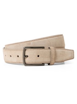 Herren Gürtel mit Veloursleder-Anteil