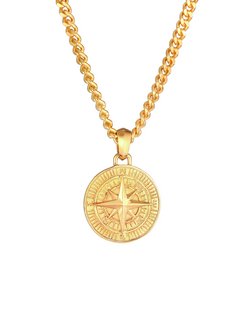 Artikelbild Herren Halskette von KUZZOI in gold uni