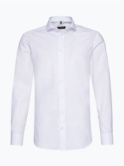 Artikelbild Herren Hemd Bügelfrei von Eterna Slim Fit in weiß uni