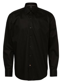Artikelbild Herren Hemd - Bügelleicht - H-JOE-kent-C1-214 von BOSS in schwarz uni