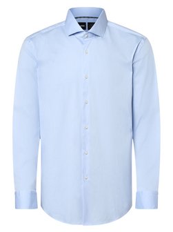 Artikelbild Herren Hemd - Bügelleicht - P-HANK-spread-C1-222 von BOSS in hellblau uni