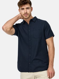 Artikelbild Herren Hemd Kurzarm - INGunther von Indicode in marine uni