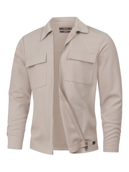 Herren Hemd Langarm - INNello Zip Shirt
