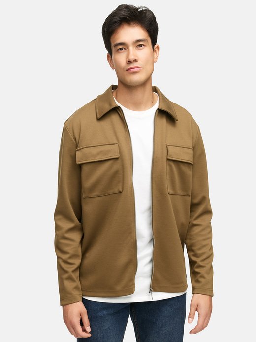 Herren Hemd Langarm - INNello Zip Shirt