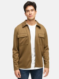 Herren Hemd Langarm - INNello Zip Shirt